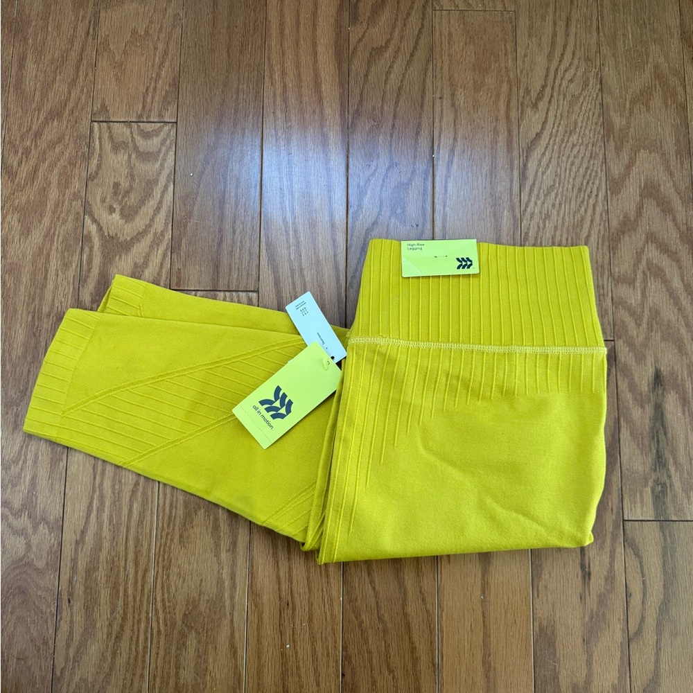 All in Motion Women's Vibrant Yellow Leggings